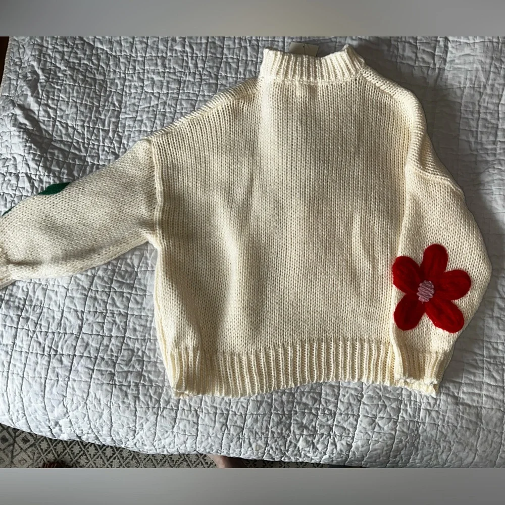 Bohme Hartley Floral Sweater NWT (S) - Picture 3 of 6